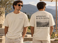 THE HOLIDAZED Aperitivo in Alta Quota T-shirt — front and back mockup
